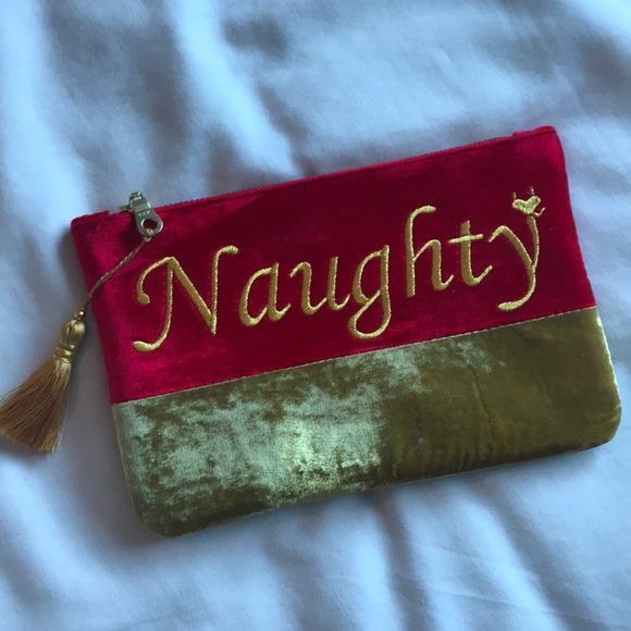 Shiraleah Handbags - NWOT “Naughty” makeup bag/clutch Shiraleah Handbags - NWOT “Naughty” makeup bag/clutch